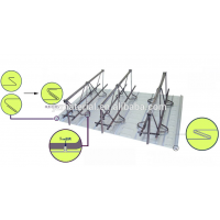 steel bar truss floor deck,Export Marshall Islands steel reinforced truss deck / steel bar truss decking sheet