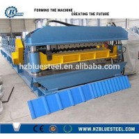 Double Deck Steel Roof Sheet Moulding Machine, Galvanized Wall And Roof Sheet Roll Forming Machine Price