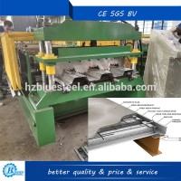 Metal Building Support Concrete And Steel Deck Making Machine, Metal Deck Roll Former Profile Forming Machine