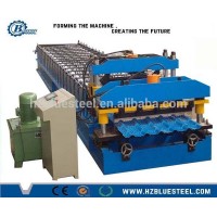 Zinc Step Tile Roofing Sheet Roll Forming Machine/ Color Steel Roofing Sheet Production Line