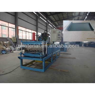 Customize automatic North America popular standing seam metal roof machine/ clip lockroof sheet forming machine/roofing machine