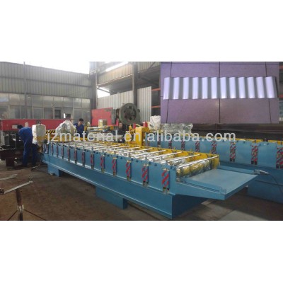 Factory wholesale corrugated roofing sheet making machine/ 988mm/836mm metal roofing sheet machine