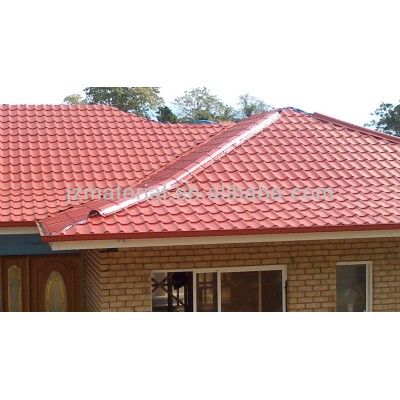 factory red trapezoidal roofing sheet YX37-206-825m,ridge cap,flashing,corrugated roofing sheet, PPGI