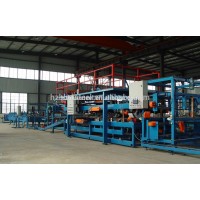 Full Automatic Galvanized Steel Polyurethane PU EPS Sandwich Cake Panel Production Machine Line For Sale