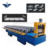 steel seam lock roof sheet mobile roll forming machine